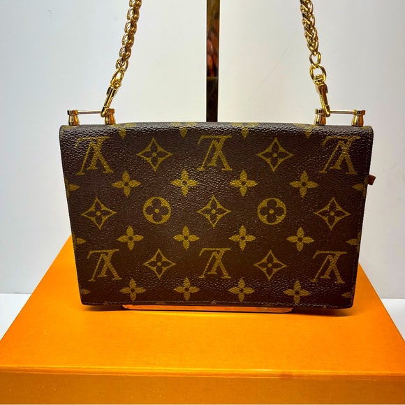 Auth Louis Vuitton RARE Rabat clutch converted bag vintage in gorgeous condition - Picture 2 of 13